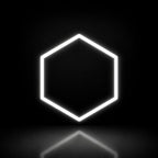Hexeli™ 1-Hexagon LED Kit, 1m Diameter - 36W