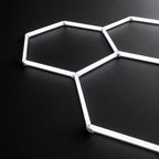 LED Lighting 7 RGBW Hexagons - 3.67 m x 1.68 m