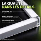 Hexeli — details : présentation illustrative et explications du kit LED.