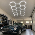 Mise en situation illustrative — Hexeli gsx-14-hexagones-241x415-3-couleurs — garage-01.