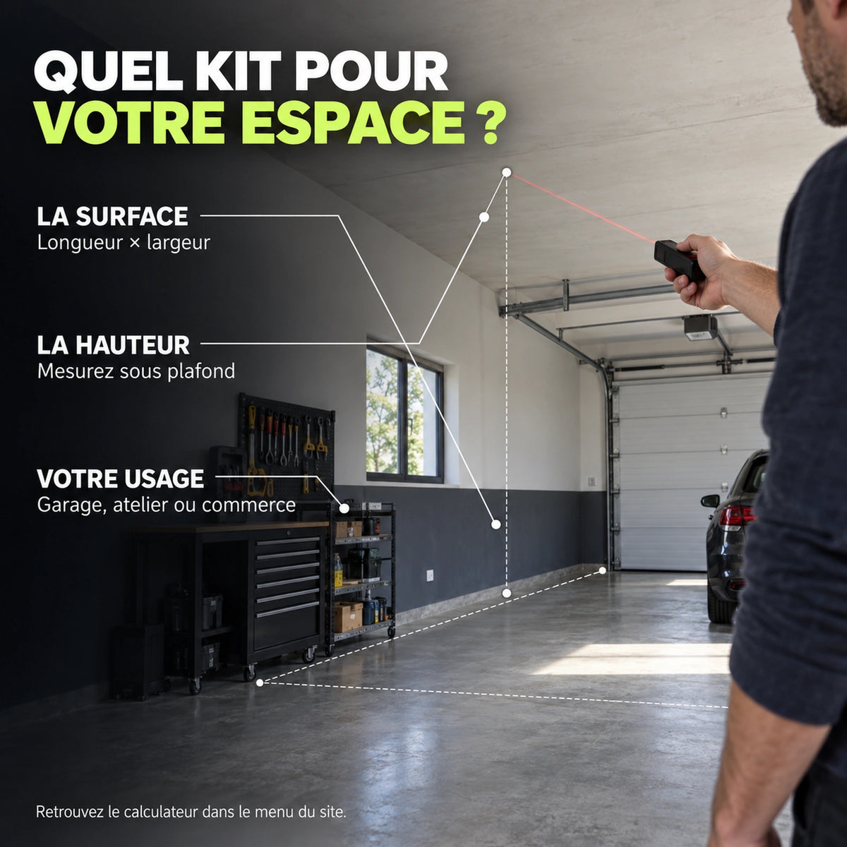 Hexeli — surface : présentation illustrative et explications du kit LED.